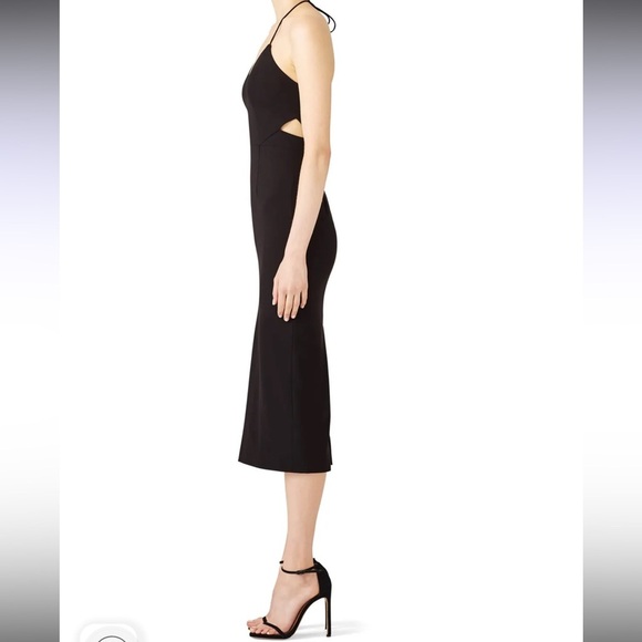 Fame and Partners The Sherman Dress Black Size 0 Excellent Condition - Picture 7 of 8